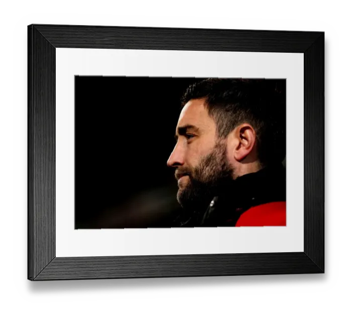Framed Print : Lee Johnson Leads Bristol City at Portman Road Against Ipswich Town (December 2016) Framed Print : Lee Johnson Leads Bristol City at Portman Road Against Ipswich Town (December 2016)