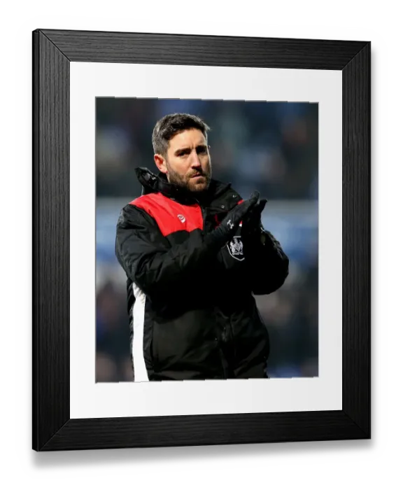 Framed Print : Johnson Guides Bristol City at Ipswich Town: Sky Bet Championship Clash (December 2016)