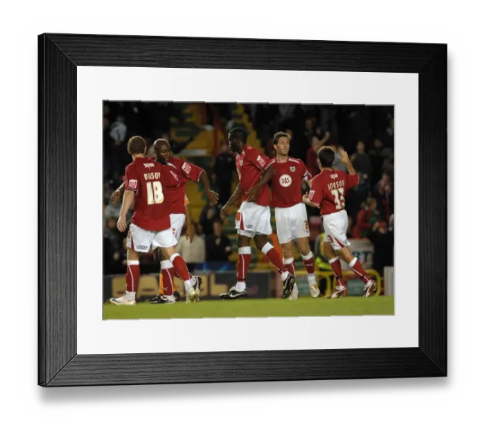 Framed Print : Bristol City vs Plymouth Argyle: A Football Rivalry - Season 08-09 Framed Print : Bristol City vs Plymouth Argyle: A Football Rivalry - Season 08-09