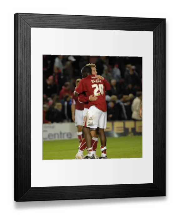 Framed Print : Bristol City vs. Plymouth Argyle: A Football Rivalry - Season 08-09
