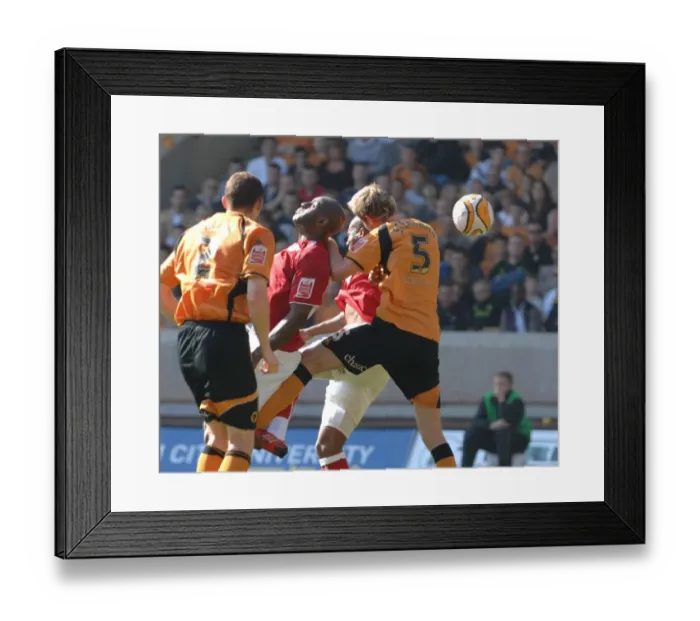 Framed Print : Wolves vs. Bristol City: A Football Rivalry - Season 08-09 Framed Print : Wolves vs. Bristol City: A Football Rivalry - Season 08-09
