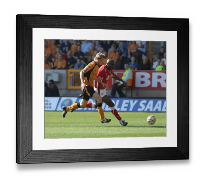 Framed Print : Wolves vs. Bristol City: A Football Rivalry - Season 08-09 Framed Print : Wolves vs. Bristol City: A Football Rivalry - Season 08-09