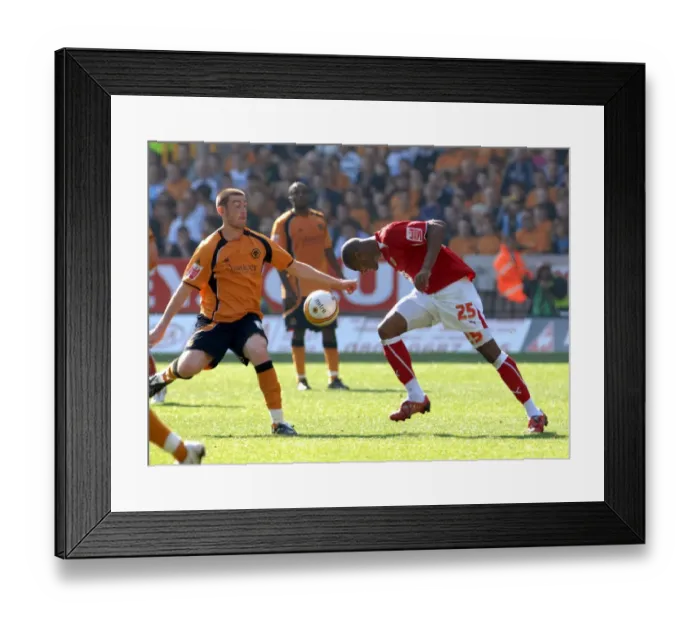 Framed Print : Wolves vs. Bristol City: A Football Rivalry - Season 08-09 Framed Print : Wolves vs. Bristol City: A Football Rivalry - Season 08-09