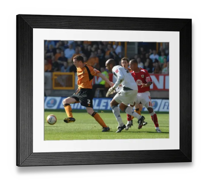 Framed Print : Wolves vs. Bristol City: A Football Rivalry - Season 08-09