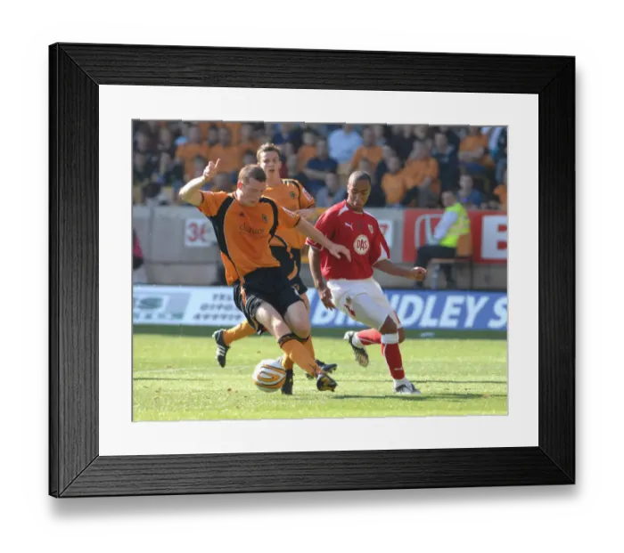 Framed Print : Wolves vs. Bristol City: Season 08-09 Framed Print : Wolves vs. Bristol City: Season 08-09