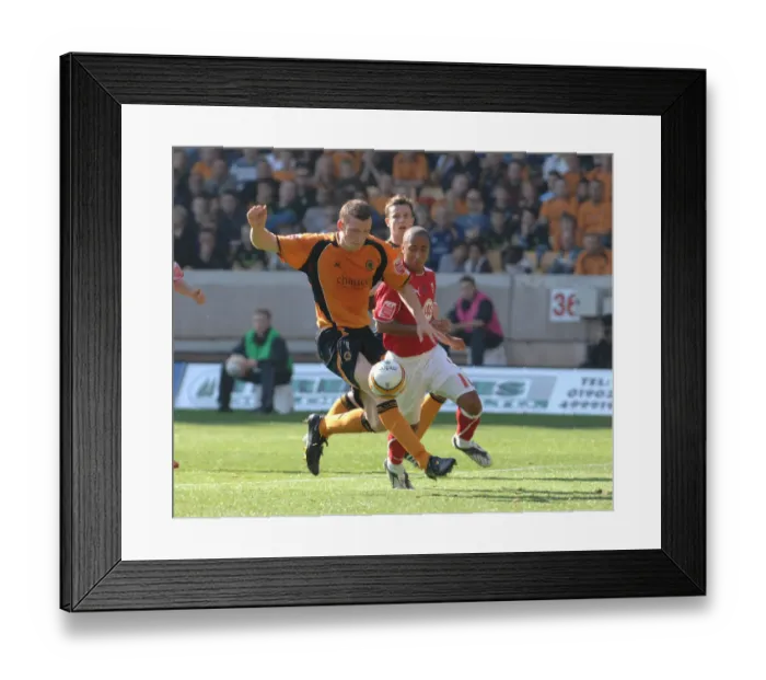 Framed Print : Wolves vs. Bristol City: A Football Rivalry - Season 08-09