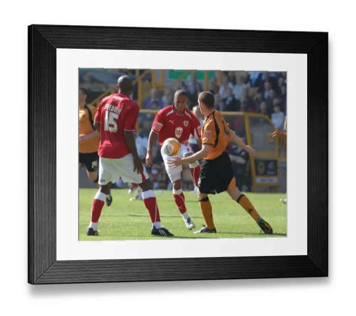 Framed Print : Wolves vs. Bristol City: A Football Rivalry - Season 08-09 Framed Print : Wolves vs. Bristol City: A Football Rivalry - Season 08-09