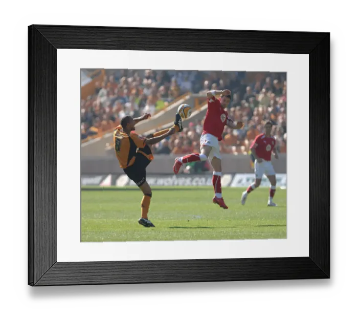 Framed Print : Wolves vs. Bristol City: A Football Rivalry - Season 08-09 Framed Print : Wolves vs. Bristol City: A Football Rivalry - Season 08-09