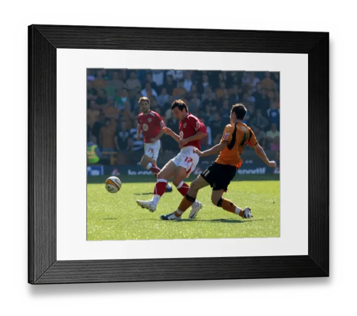 Framed Print : Wolves vs. Bristol City: A Football Rivalry - Season 08-09 Framed Print : Wolves vs. Bristol City: A Football Rivalry - Season 08-09