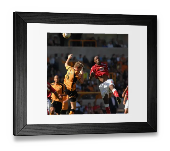 Framed Print : Wolves vs. Bristol City: A Football Rivalry - Season 08-09