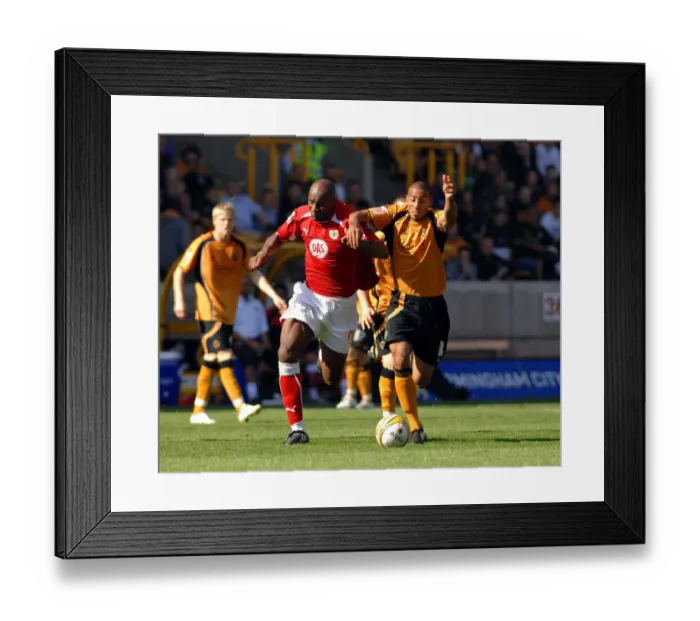 Framed Print : Wolves vs. Bristol City: A Football Rivalry - Season 08-09 Framed Print : Wolves vs. Bristol City: A Football Rivalry - Season 08-09