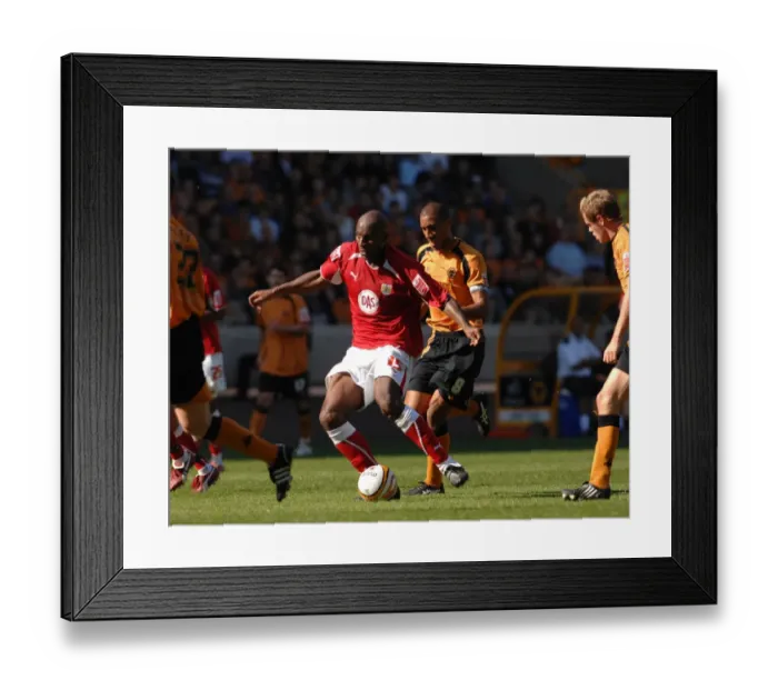 Framed Print : Wolves vs. Bristol City: A Football Rivalry - Season 08-09 Framed Print : Wolves vs. Bristol City: A Football Rivalry - Season 08-09