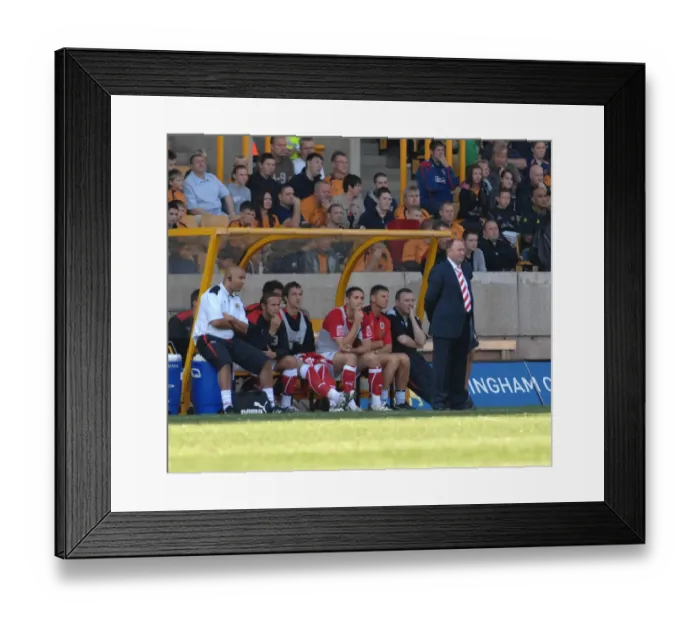 Framed Print : Wolves vs. Bristol City: A Football Rivalry - Season 08-09 Framed Print : Wolves vs. Bristol City: A Football Rivalry - Season 08-09