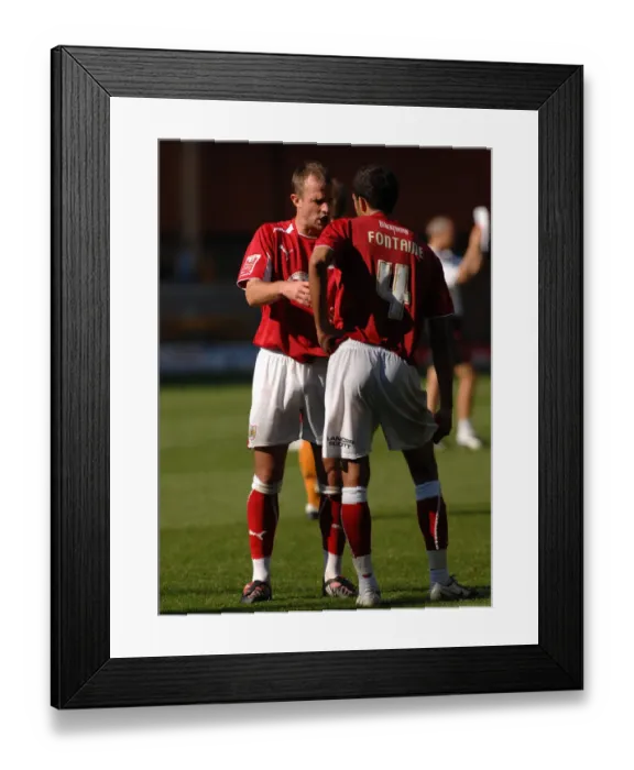 Framed Print : Wolves vs. Bristol City: A Football Rivalry - Season 08-09