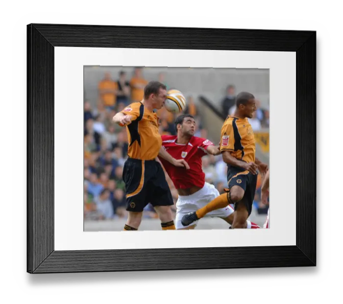 Framed Print : Wolves vs. Bristol City: A Football Rivalry - Season 08-09 Framed Print : Wolves vs. Bristol City: A Football Rivalry - Season 08-09