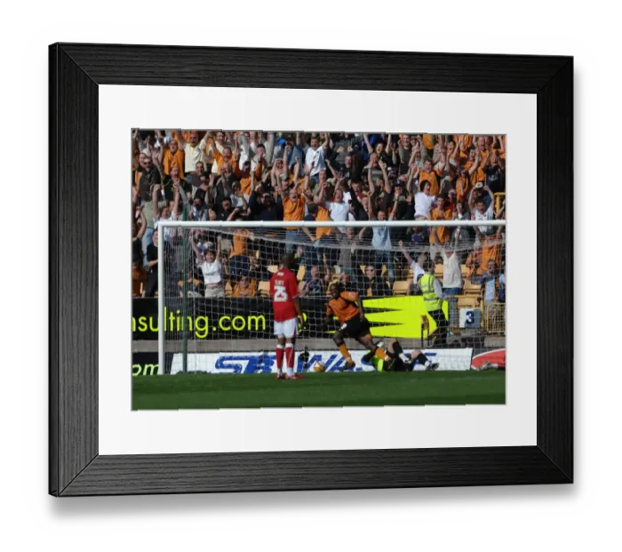 Framed Print : Wolves vs. Bristol City: A Football Rivalry - Season 08-09 Framed Print : Wolves vs. Bristol City: A Football Rivalry - Season 08-09