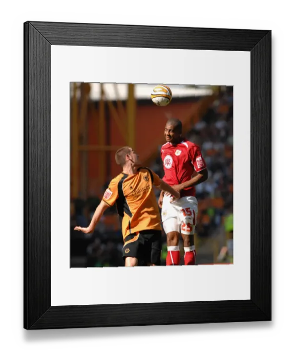 Framed Print : Wolves vs. Bristol City: A Football Rivalry - Season 08-09 Framed Print : Wolves vs. Bristol City: A Football Rivalry - Season 08-09