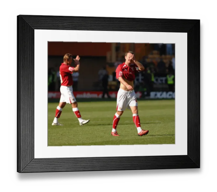 Framed Print : Wolves vs. Bristol City: A Football Rivalry - Season 08-09 Framed Print : Wolves vs. Bristol City: A Football Rivalry - Season 08-09