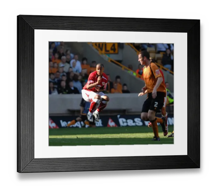 Framed Print : Wolves vs. Bristol City: A Football Rivalry - Season 08-09