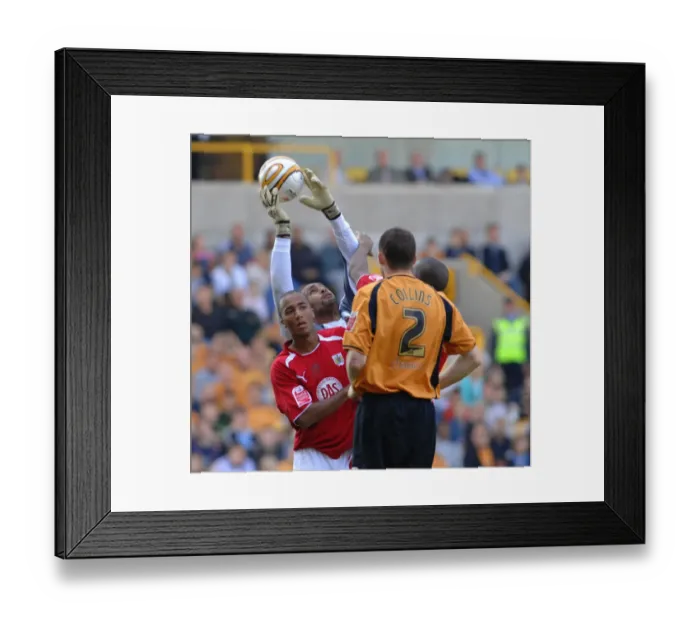Framed Print : Wolves vs. Bristol City: A Football Rivalry - Season 08-09