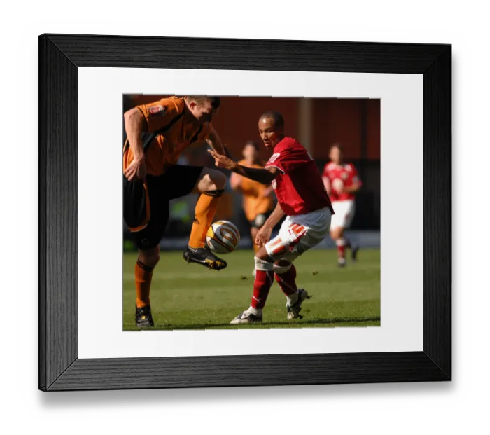 Framed Print : Wolves vs. Bristol City: A Football Rivalry - Season 08-09