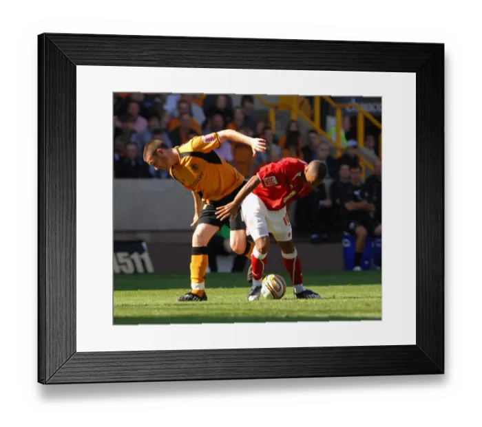 Framed Print : Wolves vs. Bristol City: A Football Rivalry - Season 08-09 Framed Print : Wolves vs. Bristol City: A Football Rivalry - Season 08-09