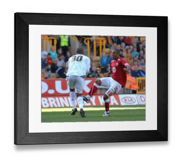 Framed Print : Wolves vs. Bristol City: A Football Rivalry - Season 08-09 Framed Print : Wolves vs. Bristol City: A Football Rivalry - Season 08-09
