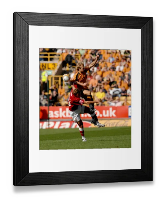Framed Print : Bristol City First Team: Season 08-09: Wolves V Bristol City