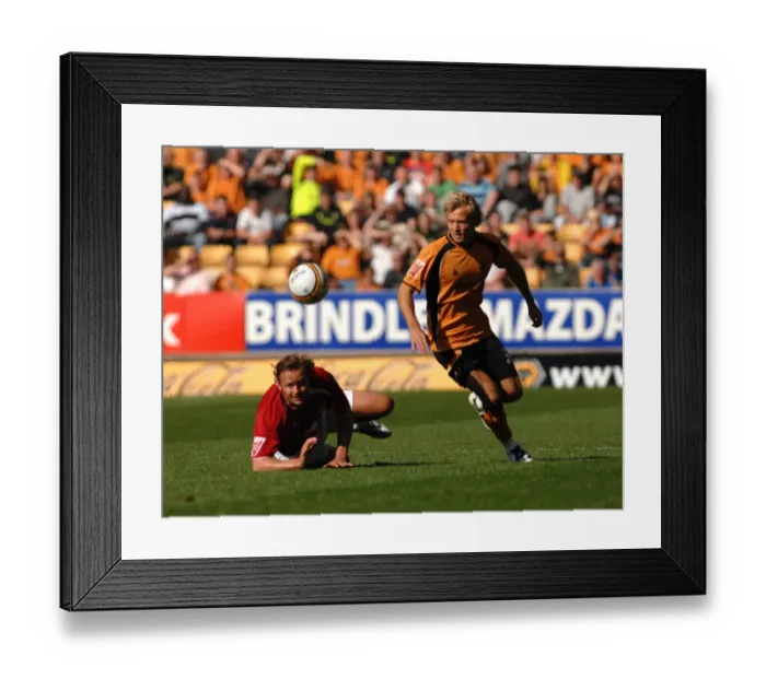 Framed Print : Wolves vs. Bristol City: A Football Rivalry - Season 08-09