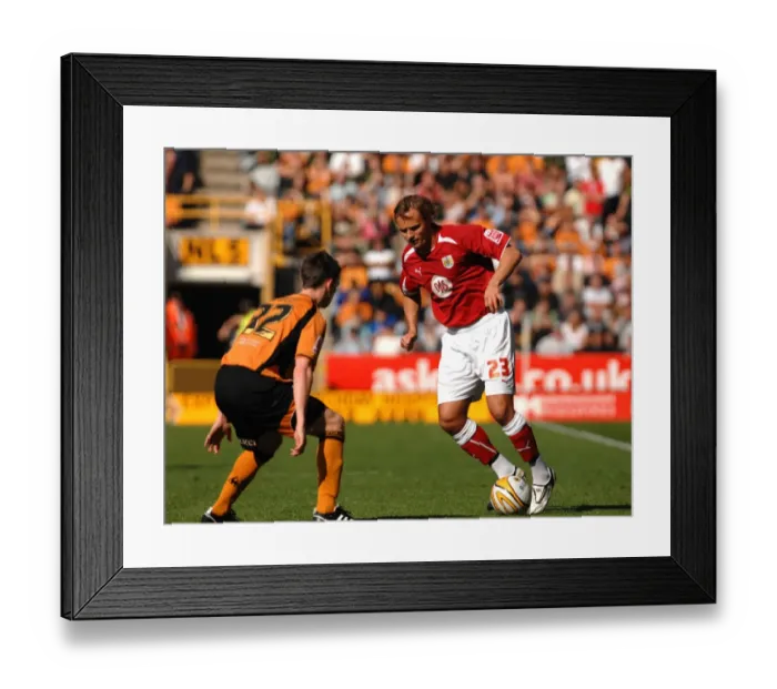 Framed Print : Wolves vs. Bristol City: A Football Rivalry - Season 08-09 Framed Print : Wolves vs. Bristol City: A Football Rivalry - Season 08-09