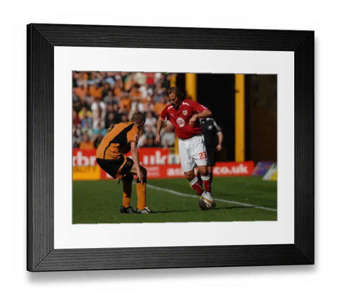 Framed Print : Wolves vs. Bristol City: A Football Rivalry - Season 08-09 Framed Print : Wolves vs. Bristol City: A Football Rivalry - Season 08-09