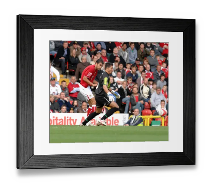 Framed Print : Bristol City vs Norwich City: A Football Rivalry - Season 08-09 Framed Print : Bristol City vs Norwich City: A Football Rivalry - Season 08-09