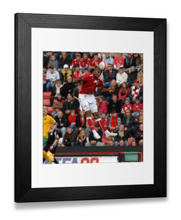 Framed Print : Bristol City vs. Norwich City: A Football Rivalry - Season 08-09 Framed Print : Bristol City vs. Norwich City: A Football Rivalry - Season 08-09