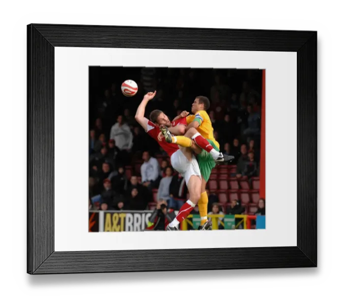 Framed Print : Bristol City vs Norwich City: A Football Rivalry - Season 08-09 Framed Print : Bristol City vs Norwich City: A Football Rivalry - Season 08-09