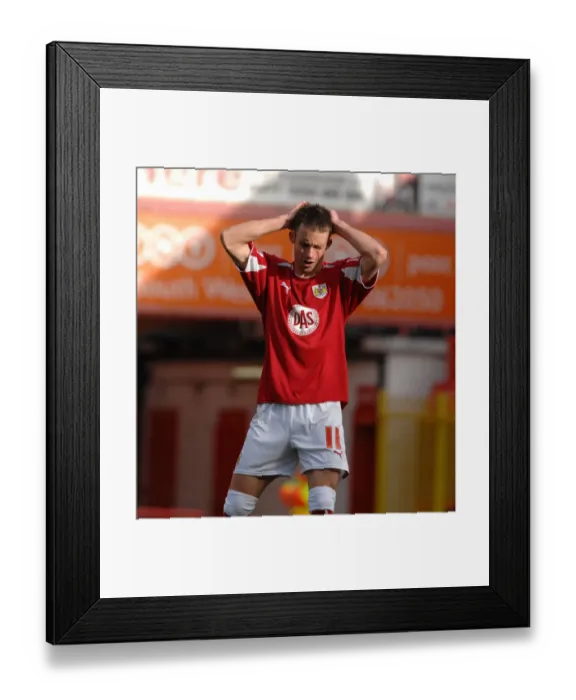 Framed Print : Bristol City vs. Norwich City: A Football Rivalry - Season 08-09 Framed Print : Bristol City vs. Norwich City: A Football Rivalry - Season 08-09