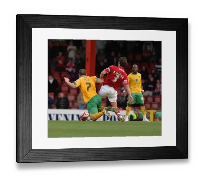 Framed Print : Bristol City vs Norwich City: A Football Rivalry - Season 08-09 Framed Print : Bristol City vs Norwich City: A Football Rivalry - Season 08-09