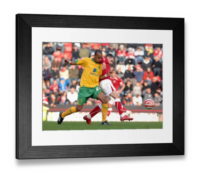 Framed Print : Bristol City vs Norwich City: A Football Rivalry - Season 08-09