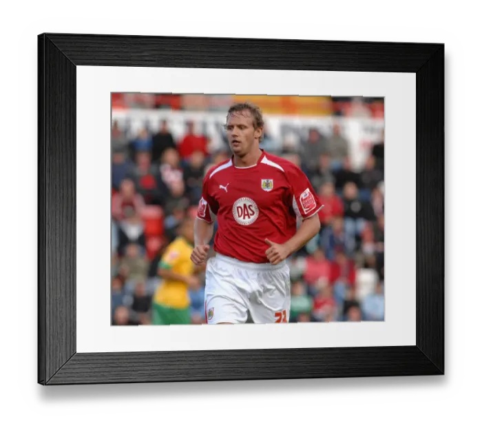 Framed Print : Bristol City vs Norwich City: A Football Rivalry - Season 08-09