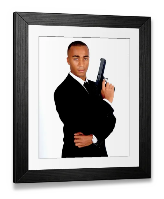 Framed Print : Bristol City Portraits: Portraits 08-09: Nicky Maynard