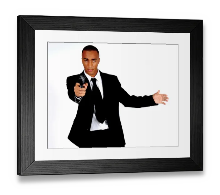Framed Print : Nicky Maynard: Bristol City Football Club Portrait, 08-09 Season
