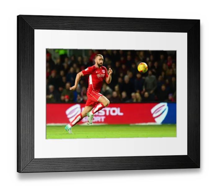 Framed Print : Bristol City vs Reading: Aaron Wilbraham in Action at Ashton Gate, 2017 Framed Print : Bristol City vs Reading: Aaron Wilbraham in Action at Ashton Gate, 2017