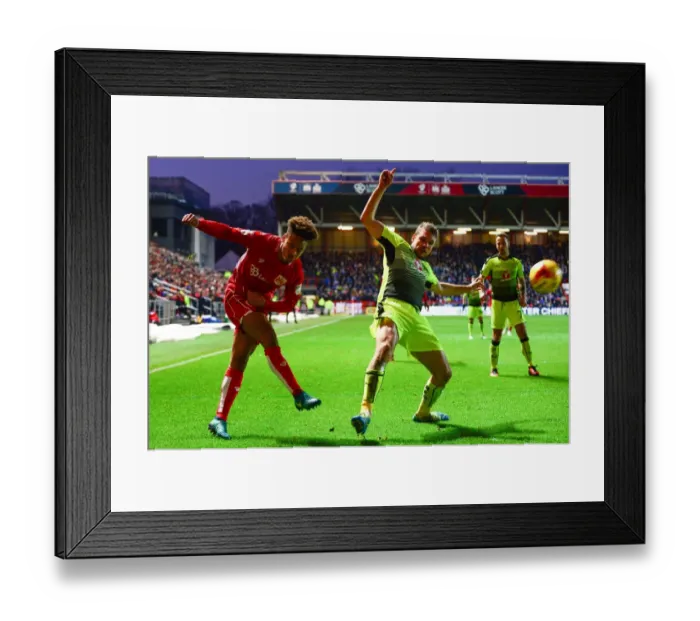 Framed Print : Bobby Reid Crosses for Bristol City: Sky Bet Championship Clash vs. Reading (January 2017)