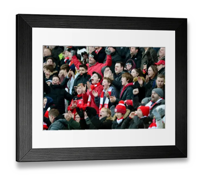 Framed Print : Bristol City Fans Celebrate: Sky Bet Championship Match vs. Reading (2017) Framed Print : Bristol City Fans Celebrate: Sky Bet Championship Match vs. Reading (2017)