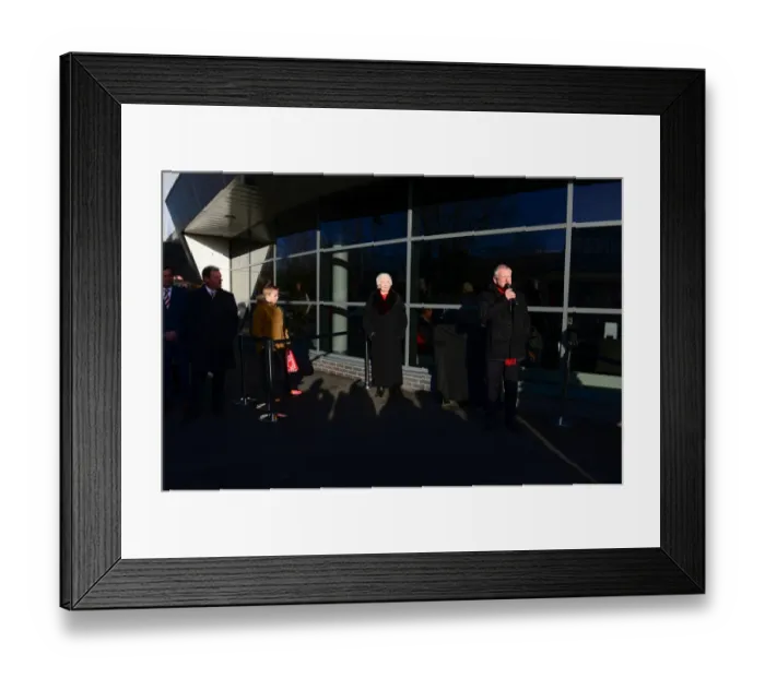 Framed Print : Steve Lansdown Unveils Marina Dolman Walkway at Ashton Gate: Bristol City vs. Reading, 2017 Framed Print : Steve Lansdown Unveils Marina Dolman Walkway at Ashton Gate: Bristol City vs. Reading, 2017