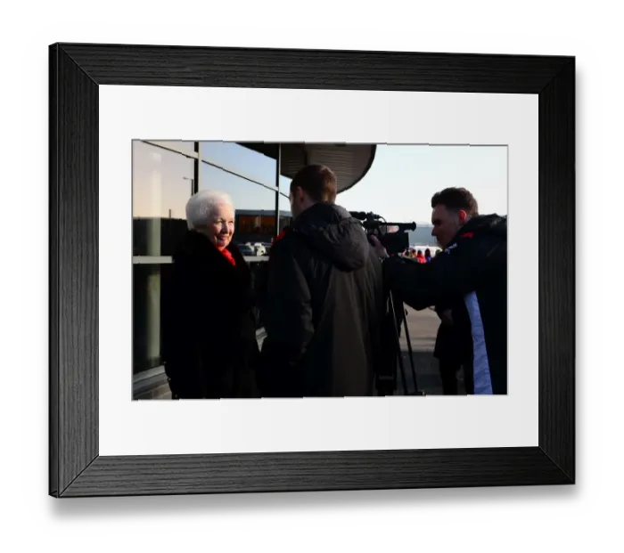Framed Print : Marina Dolman Unveiled at Ashton Gate: Bristol City vs. Reading, 2017 Framed Print : Marina Dolman Unveiled at Ashton Gate: Bristol City vs. Reading, 2017