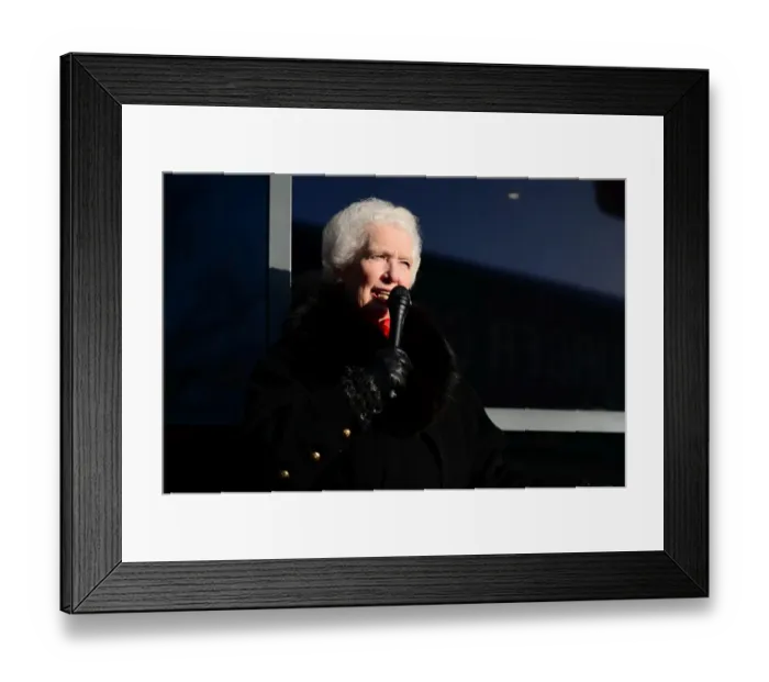 Framed Print : Marina Dolman Unveils The Marina Dolman Way at Ashton Gate: A New Era for Bristol City Football Club