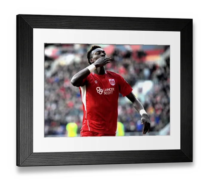 Framed Print : Tammy Abraham's Thrilling Goal Celebration: Bristol City vs. Reading, Sky Bet Championship (January 2, 2017) Framed Print : Tammy Abraham's Thrilling Goal Celebration: Bristol City vs. Reading, Sky Bet Championship (January 2, 2017)