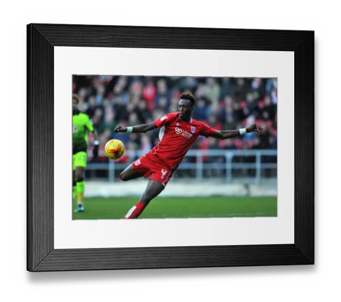 Framed Print : A Goal to Remember: Tammy Abraham Strikes for Bristol City against Reading, Sky Bet Championship 2017 Framed Print : A Goal to Remember: Tammy Abraham Strikes for Bristol City against Reading, Sky Bet Championship 2017