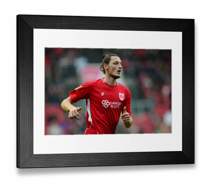 Framed Print : Milan Djuric in Action: FA Cup Third Round - Bristol City vs Fleetwood Town Framed Print : Milan Djuric in Action: FA Cup Third Round - Bristol City vs Fleetwood Town