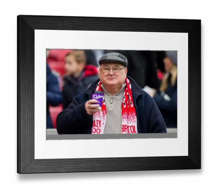 Framed Print : Bristol City vs Fleetwood Town: The Emirates FA Cup Third Round Showdown at Ashton Gate Stadium